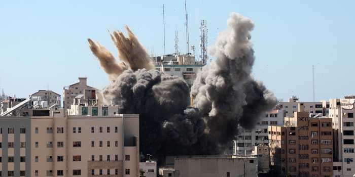 Hamas denies Israel's claim that it was operating out of a now-destroyed building where AP and Al Jazeera had offices