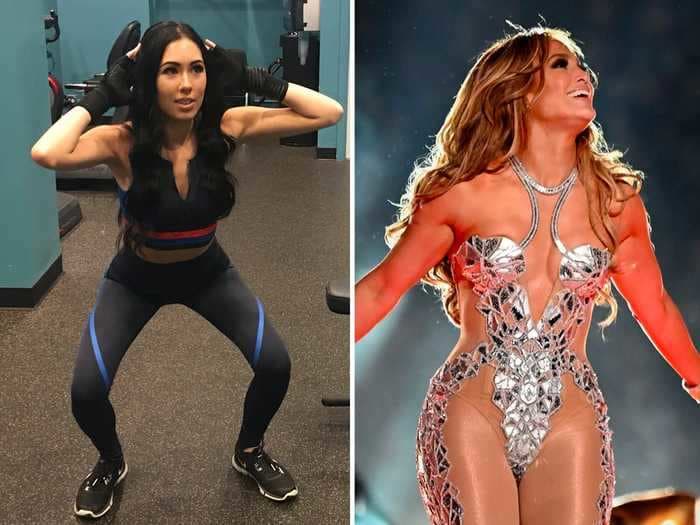 I worked out like Jennifer Lopez for a week, and I noticed results right away