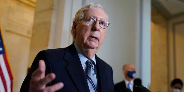 McConnell said Senate GOP 'undecided' on commission to investigate Jan. 6 Capitol siege. 8 Senate Republicans voted against certifying the election after the attack.