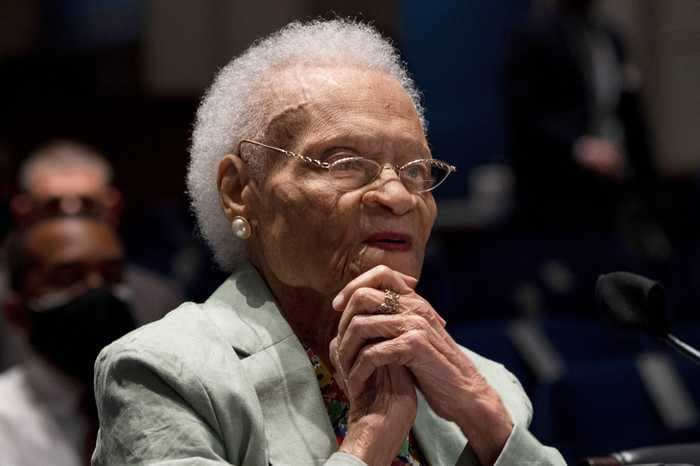 A 107-year-old woman who survived the Tulsa Race Massacre said she doesn't want to 'leave this earth without justice'