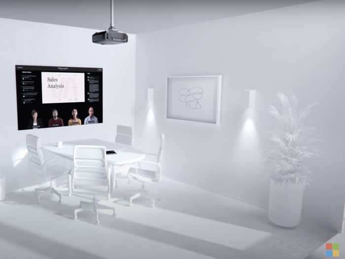 Take a look at what Microsoft thinks the future of hybrid meetings will look like