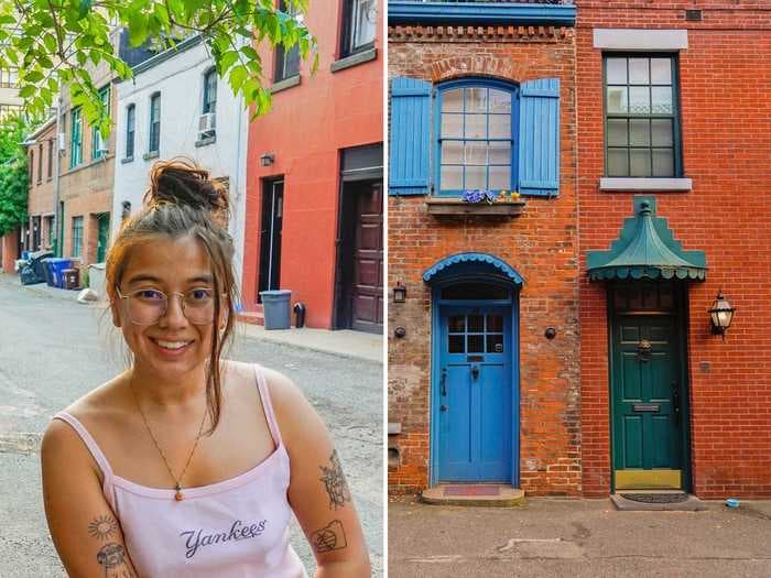 I explored a hidden street in New York City lined with million-dollar homes that used to be horse stables and felt like I traveled back in time