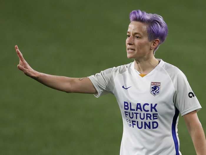 Megan Rapinoe scored her first club goal in 1,000 days, then walked to the opposing crowd to talk 's---' and received a 'big, double f--- you'