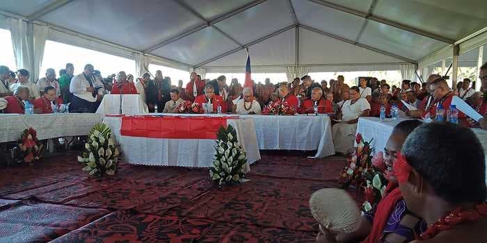 Samoa is in the midst of a constitutional crisis after its first female leader was locked out by Parliament