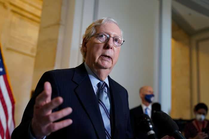 McConnell slams the January 6 commission as 'a purely political exercise' and accuses Democrats of focusing on 'things that occurred in the past'