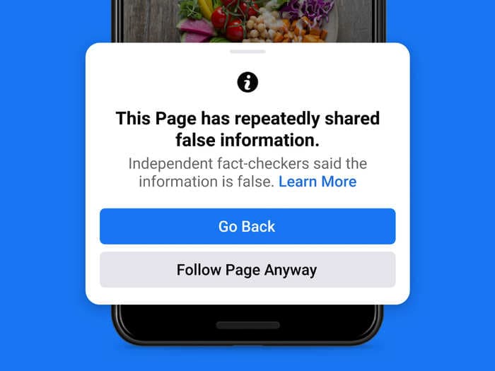 Facebook may restrict accounts that repeatedly spread misinformation
