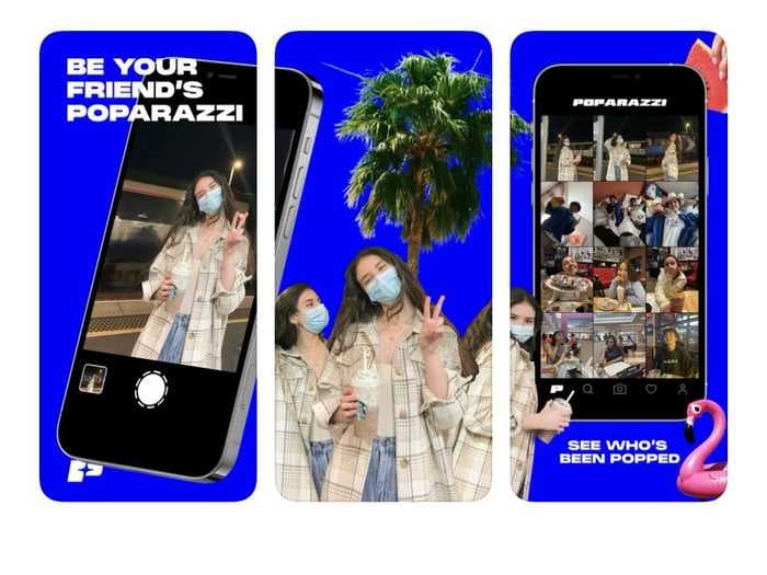 A photo app that bans selfies is blowing up online. Here's how Poparazzi works.