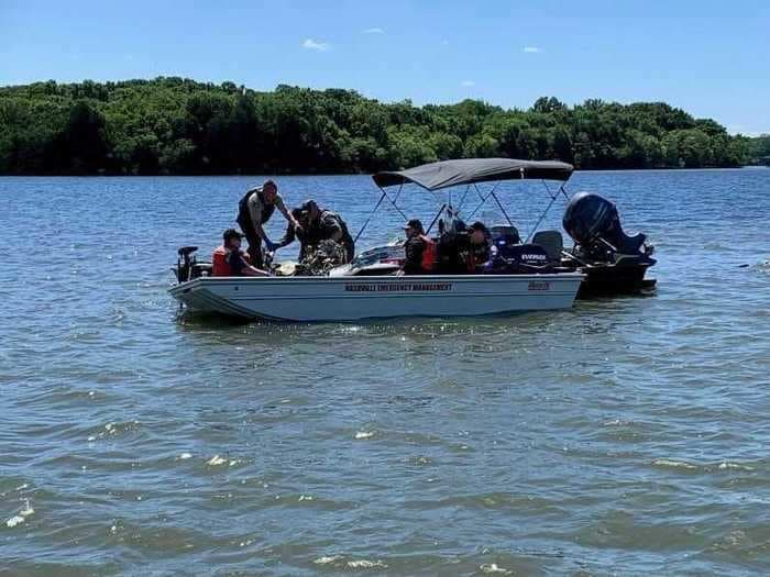 Recovery efforts are underway after a small aircraft crashed into a Tennessee lake possibly killing 7 people who were on board