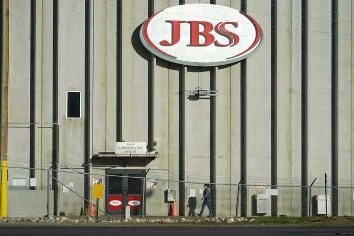 Up to one-fifth of US beef and pork capacity may be shut down after the ransomware attack on JBS, the world's largest meat processing company
