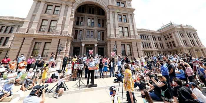 A Texas Republican said proposed restrictions on Sunday voting were meant to let people go to church. Another claimed the whole thing was a typo.