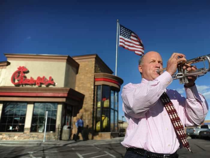 Chick-fil-A is under attack over its CEO's ties to a Christian charity accused of trying to squash proposed LGBTQ protections. Here's what we know about the chain's donations.