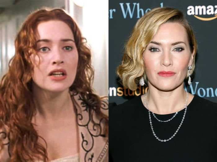 Kate Winslet says it took her 'almost 2 years' to go back to her natural blonde hair after dying it red for 'Titanic'