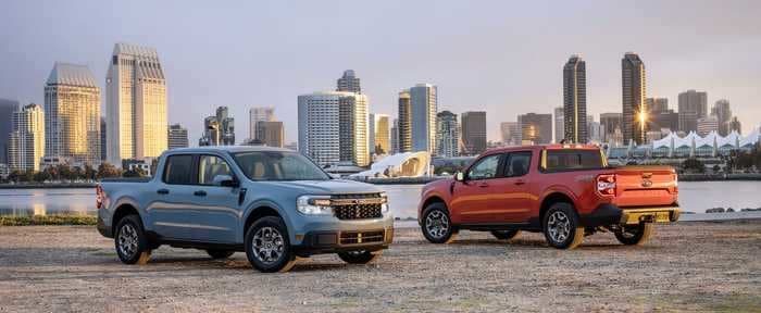 Take a look at the Maverick, Ford's new $20,000 hybrid pickup