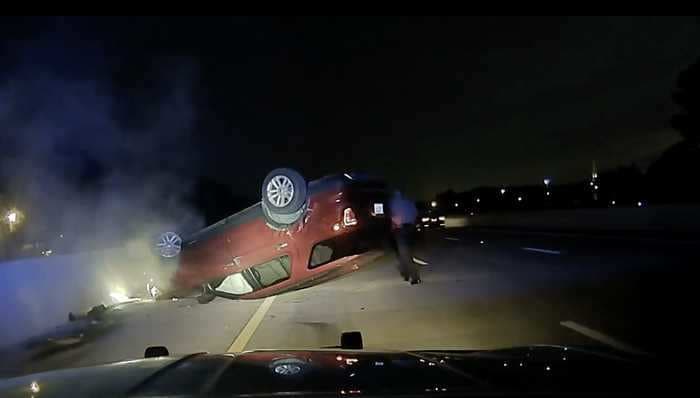 An Arkansas state trooper flipped a pregnant woman's car on the highway while pulling her over. She's suing over the risky maneuver.