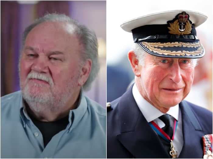 Thomas Markle says he is similar to Prince Charles because Prince Harry and Meghan are 'ghosting' both their families