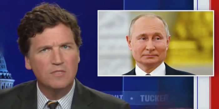 Tucker Carlson said Putin was asking 'fair questions' about Ashli Babbitt's killing at the Capitol riot