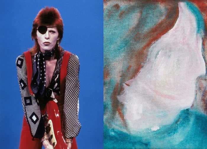 A David Bowie painting bought for $4 at a Canadian landfill is now selling for more than $14,000