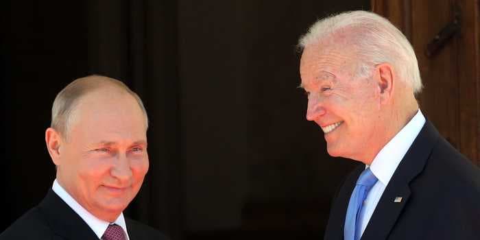 Images of Biden's meeting with Putin show a cool but cordial dynamic as the US president seeks a reset after Trump
