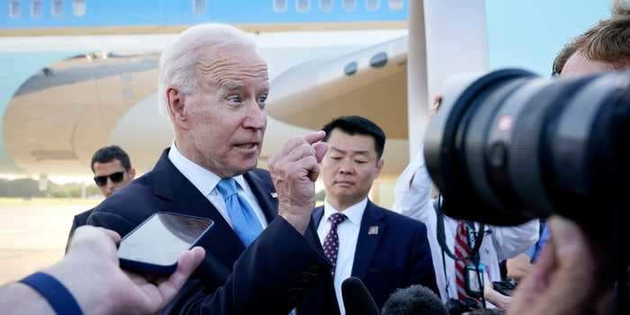 Biden apologized for losing his temper when a CNN reporter pressed him on Putin, saying he 'shouldn't have been such a wise guy'