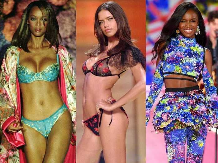 40 photos that show how Victoria's Secret Angels have changed over the years