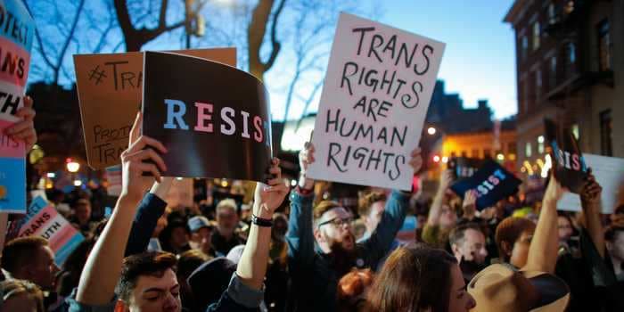 Department of Justice says anti-trans state laws targeting children should be thrown out