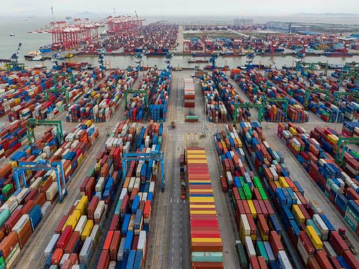 Your Christmas shopping this year could be held up by a staggering shipping backlog in China's southern ports