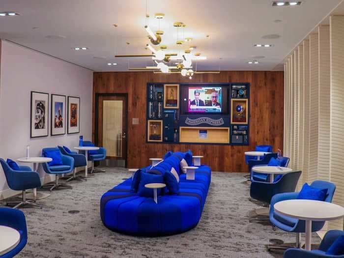 Amex just opened its newest lounge inside LaGuardia Airport's brand-new terminal and it's just what the infamous airport needed