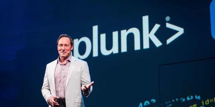 Splunk surges 14% after the software company announces a $1 billion investment from Silver Lake