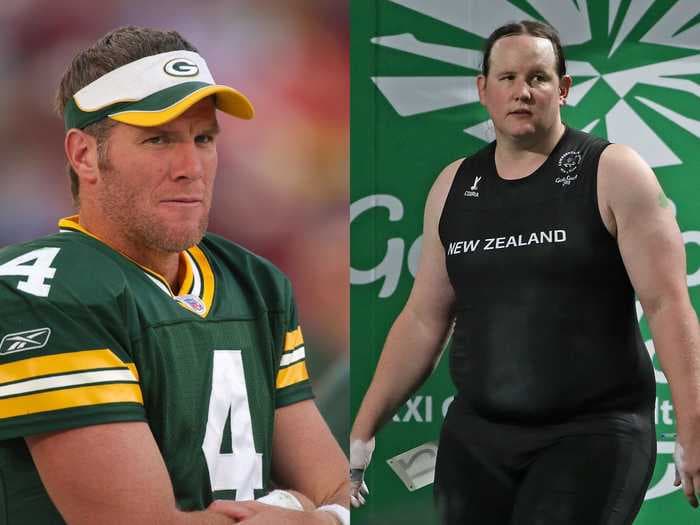 Brett Favre says transgender athletes shouldn't be allowed to compete in the Olympics as women