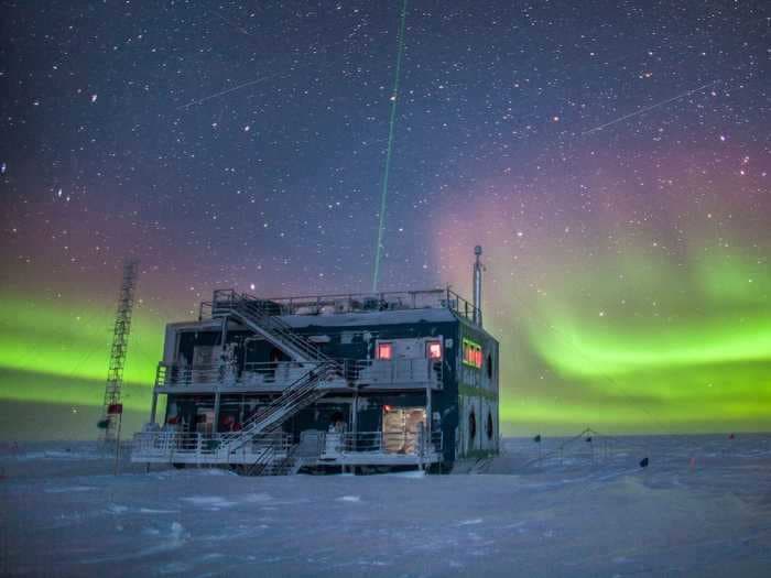 Working in Antarctica sometimes means using 'pee bottles' as some buildings have no indoor plumbing, said one person there