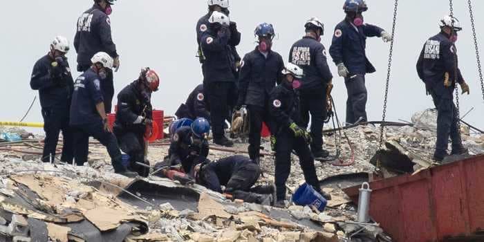 The death toll for the collapsed Miami condo has risen to 5, with 156 still unaccounted for