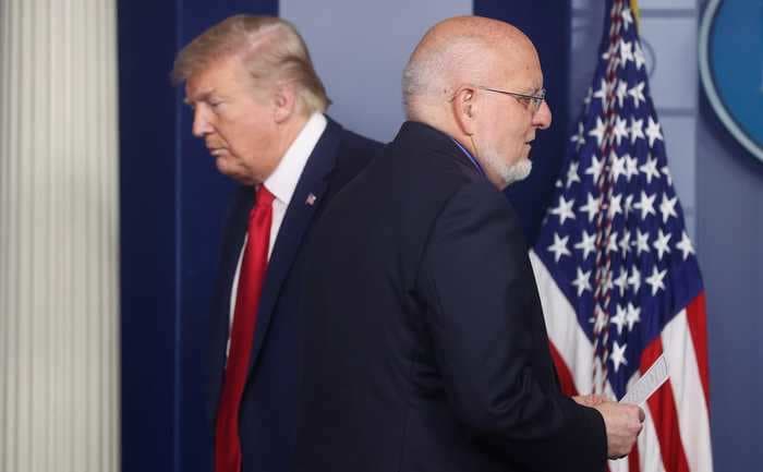 CDC director Robert Redfield 'prayed' Trump would understand how serious COVID-19 was after contracting it, a book excerpt says