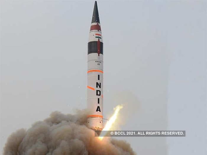 India successfully test-fires surface-to-surface nuclear-capable Agni Prime missile with a range of up to 2000 kilometres