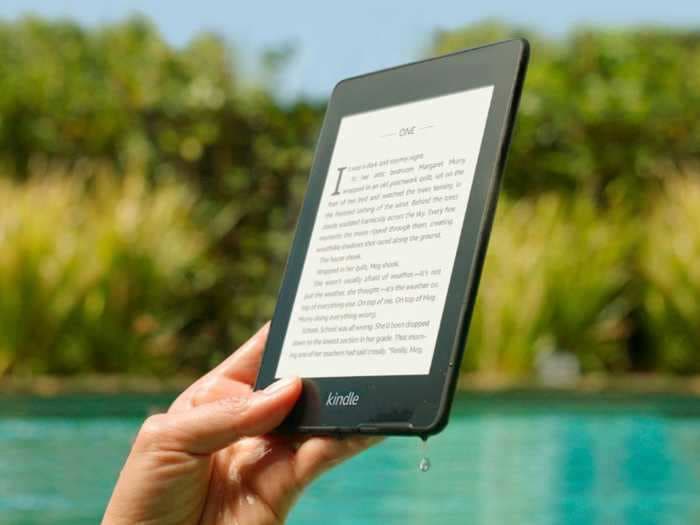 Amazon is reportedly exploring a Kindle with a folding screen that opens and closes like a real book