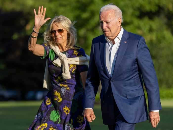 Jill Biden says she's surprised people pay so much attention to everything she wears, down to her famous scrunchie