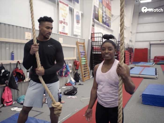 Simone Biles' boyfriend, Jonathan Owens, had no idea who she was when they first started dating