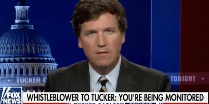 Tucker Carlson persisted with claiming the NSA was spying on him, despite the agency flatly denying it