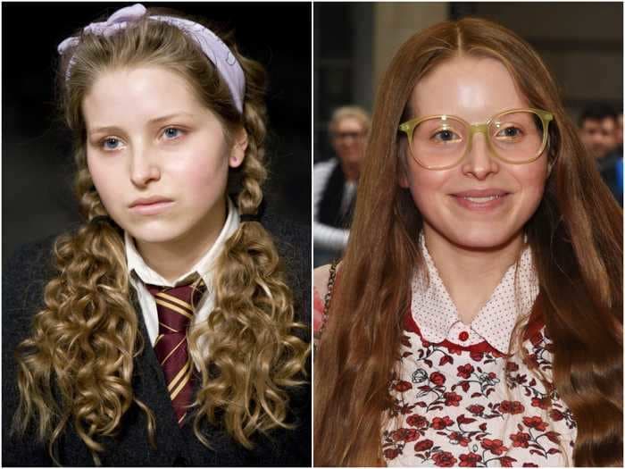 Lavender Brown actress Jessie Cave said she was 'treated like a different species' on 'Harry Potter' after gaining weight