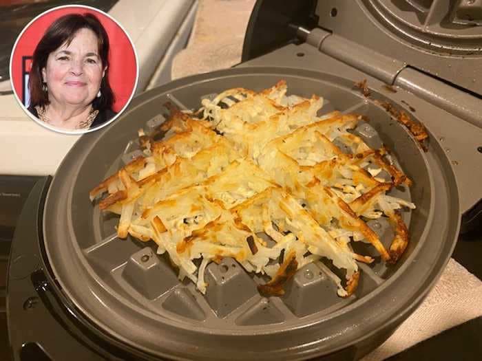 I tried Ina Garten's trick for easy and delicious hash browns, and they were impressively golden and fluffy