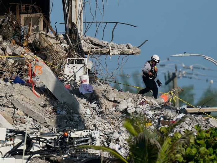 Binx the cat, a survivor of the Florida condo collapse, was found and reunited with his family after more than two weeks