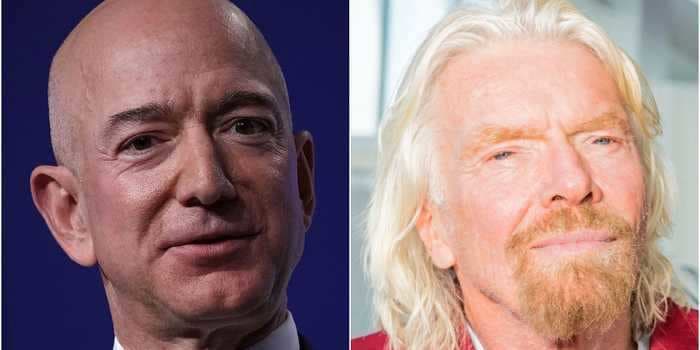 Jeff Bezos wishes Richard Branson 'a successful and safe' flight ahead of his journey to the edge of space