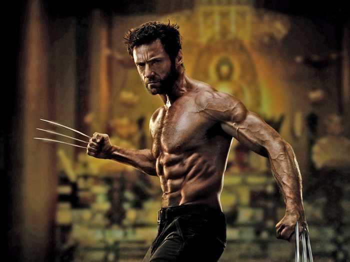 Hugh Jackman got ripped for his role in 'Wolverine' by using light weights at the start of his workouts