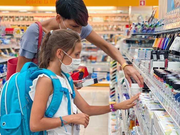 Parents are gearing up to spend big on back-to-school stuff, boosted by pandemic savings and the new child tax credit payments