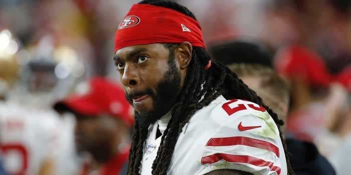 Richard Sherman's wife said on a 911 call that the star cornerback was threatening to kill himself before arrest