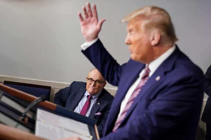 Donald Trump and Rudy Giuliani could face criminal investigation in Arizona over their attempts to overturn election