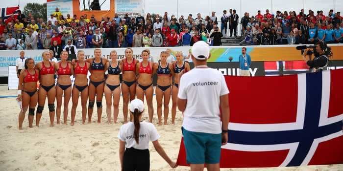 Norway is pushing to change the compulsory bikini bottoms rule that got its women's handball team fined for playing in shorts