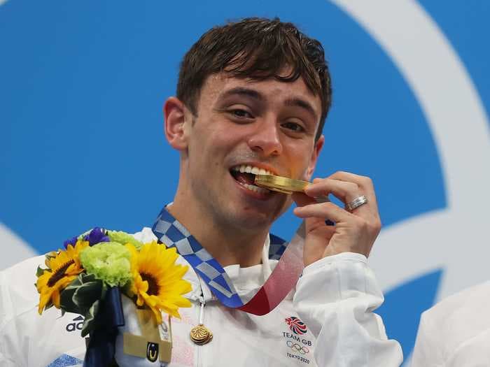British diver Tom Daley, who just won his first gold medal at the Olympics, is also a popular YouTuber and influencer