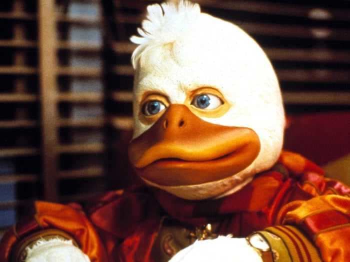 Robin Williams quit 'Howard the Duck' after a week due to an 'insane' voiceover process