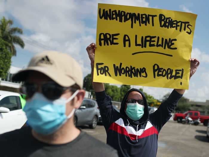 The Delta variant is jeopardizing the economic recovery, but Congress isn't budging as 20 million workers are set to lose unemployment aid