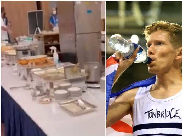 'Cold slop': An Olympic race walker said the food for athletes outside Tokyo is like prison meals